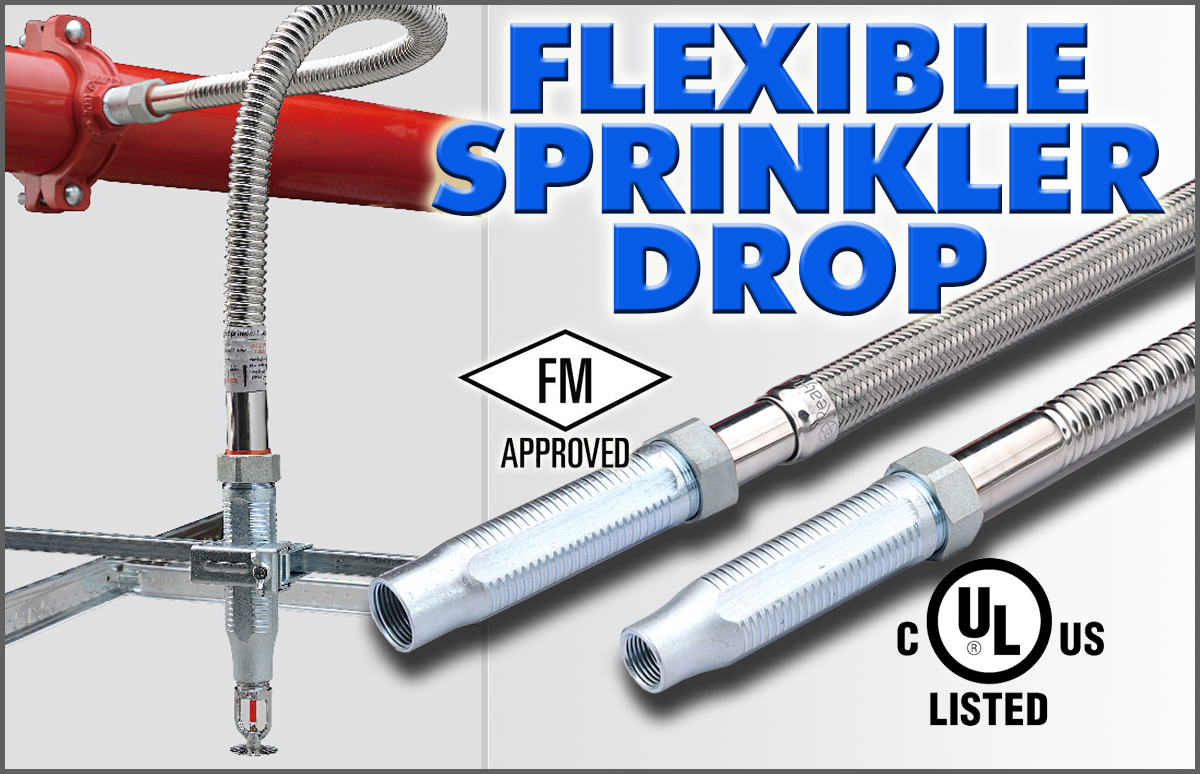 Flexible Sprinkler Drop